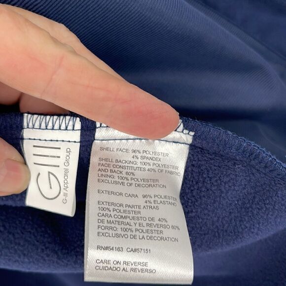 Los Angeles Rams Hands High Strong Side Soft Shell Jacket - Navy - Picture 6 of 8